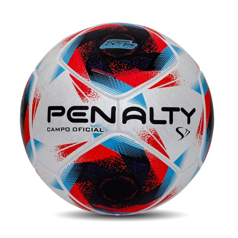 Bola de Futebol Campo Penalty Player XXI - Branco+Azul