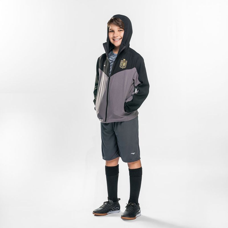 Jaqueta Infantil Penalty Futebol 130 - Preto