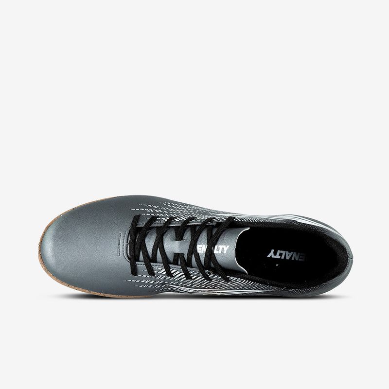 Chuteira Futsal Penalty Tornado - Chumbo