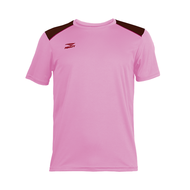 Camiseta Masculina Penalty Futebol Shoulder - Rosa