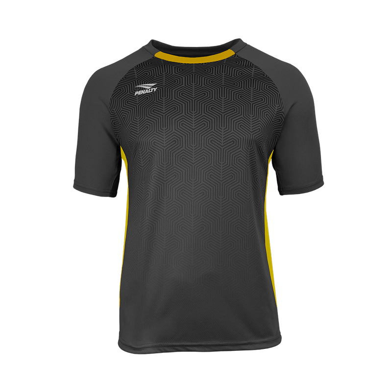 Camiseta Masculina Penalty Futebol Max - Chumbo