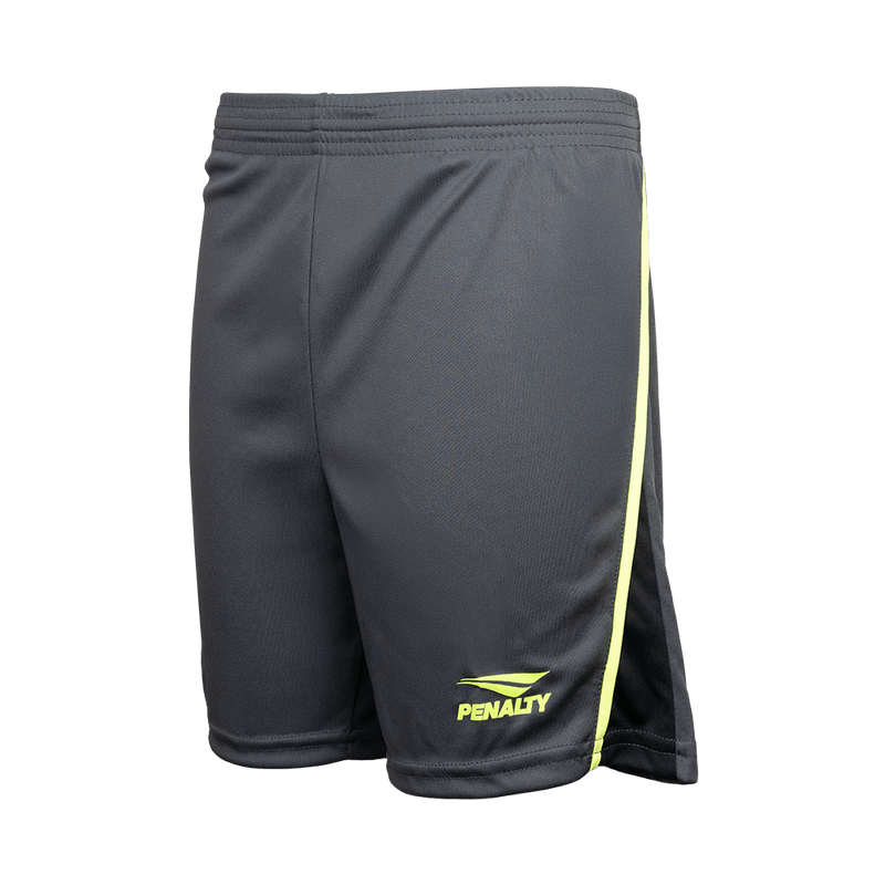 Calção de Futebol Juvenil Penalty Shoulder - Chumbo