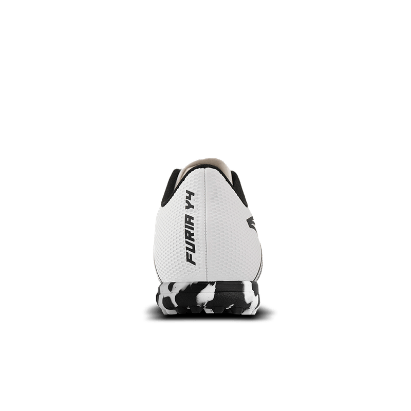 Chuteira Society Penalty Fúria Y-4 - Branco-Preto