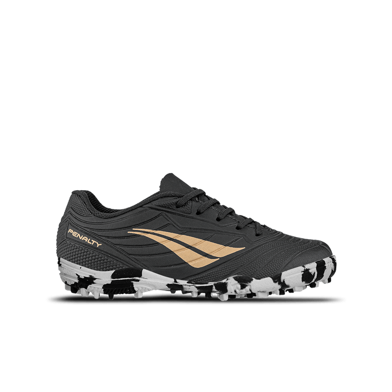 Chuteira Society Penalty Matis Kids Xxi - Dourado