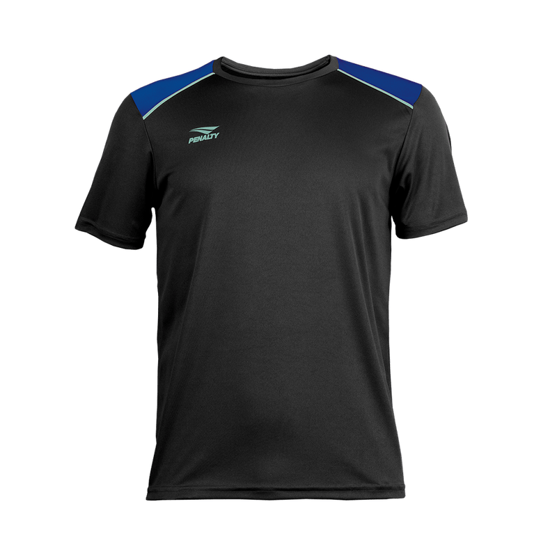 Camiseta Masculina Penalty Futebol Shoulder - Preto