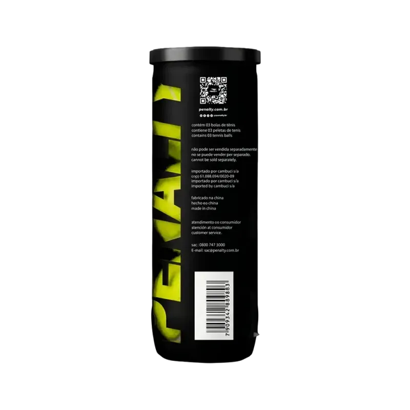 Kit 3 Bolinhas De Tenis Penalty All Court XXVI