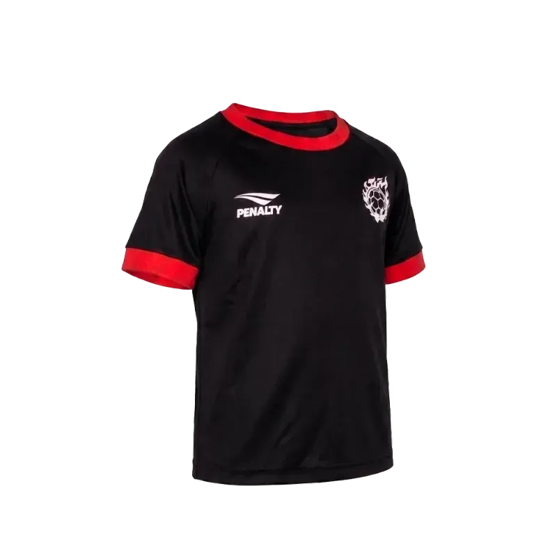 Camiseta Esportiva Penalty Infantil Futebol Fire