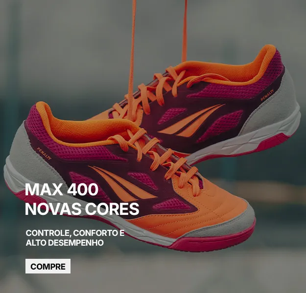 Chuteiras de Futsal Max 400